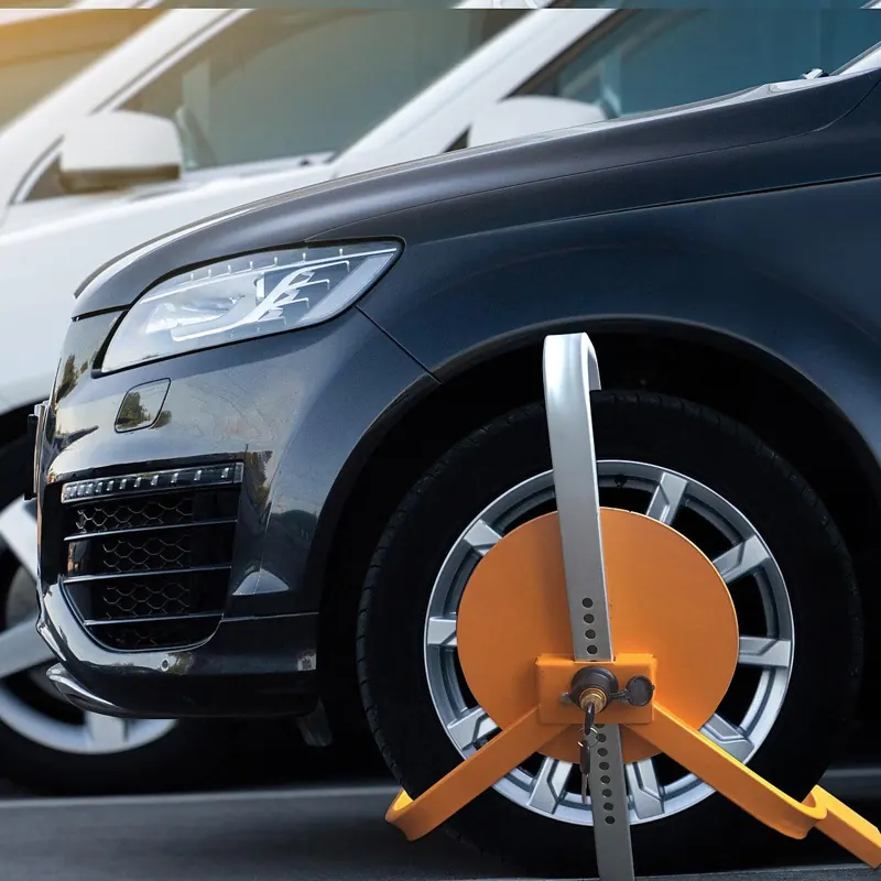 Wheel clamp lock