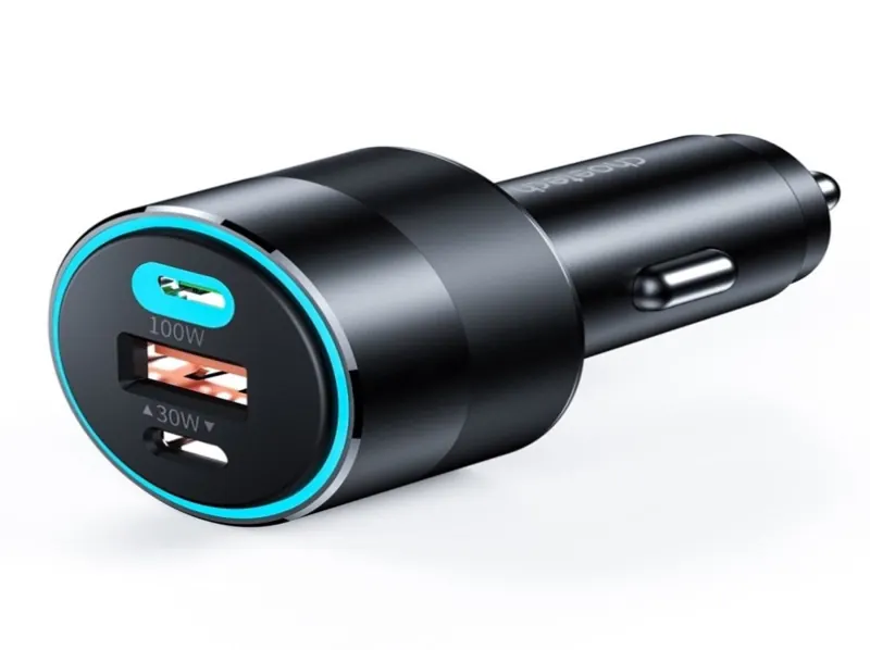USB-C car charger 130W, 3 port
