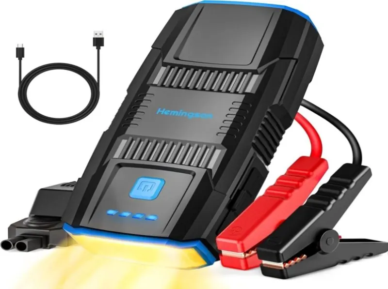 Jump starter 2000A with power bank