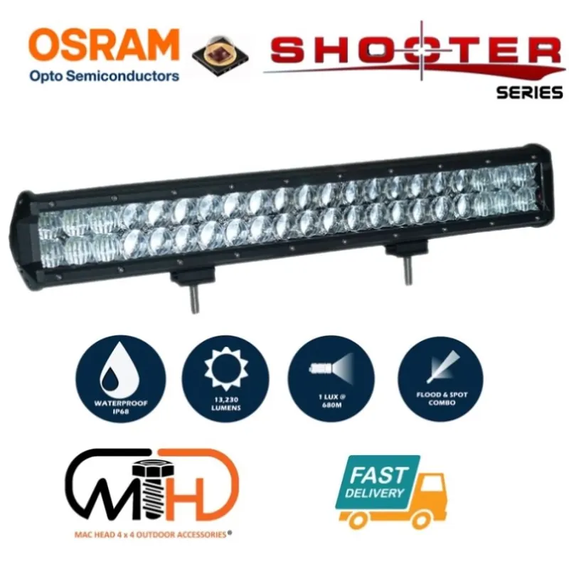 LED light bar 20in, spot and flood