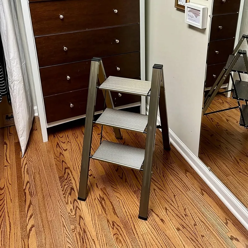 3-step aluminium step stool