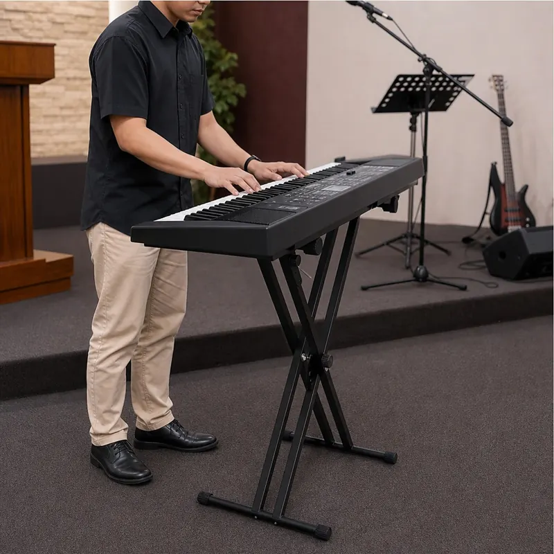X-frame keyboard stand