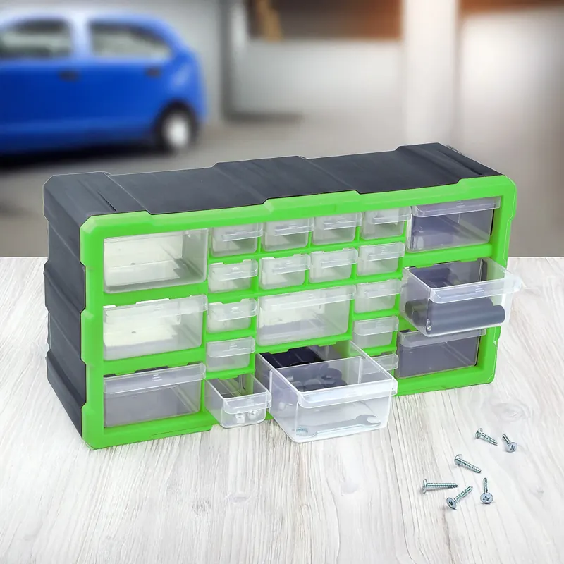 22-drawer parts cabinet