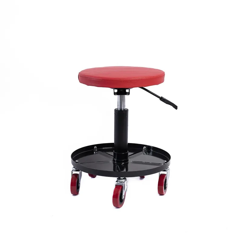 Rolling garage stool