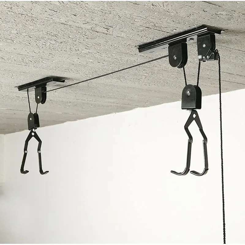 Ceiling bike hoist