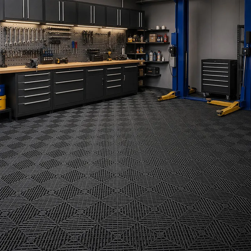 Vented garage floor tiles (50 pack)